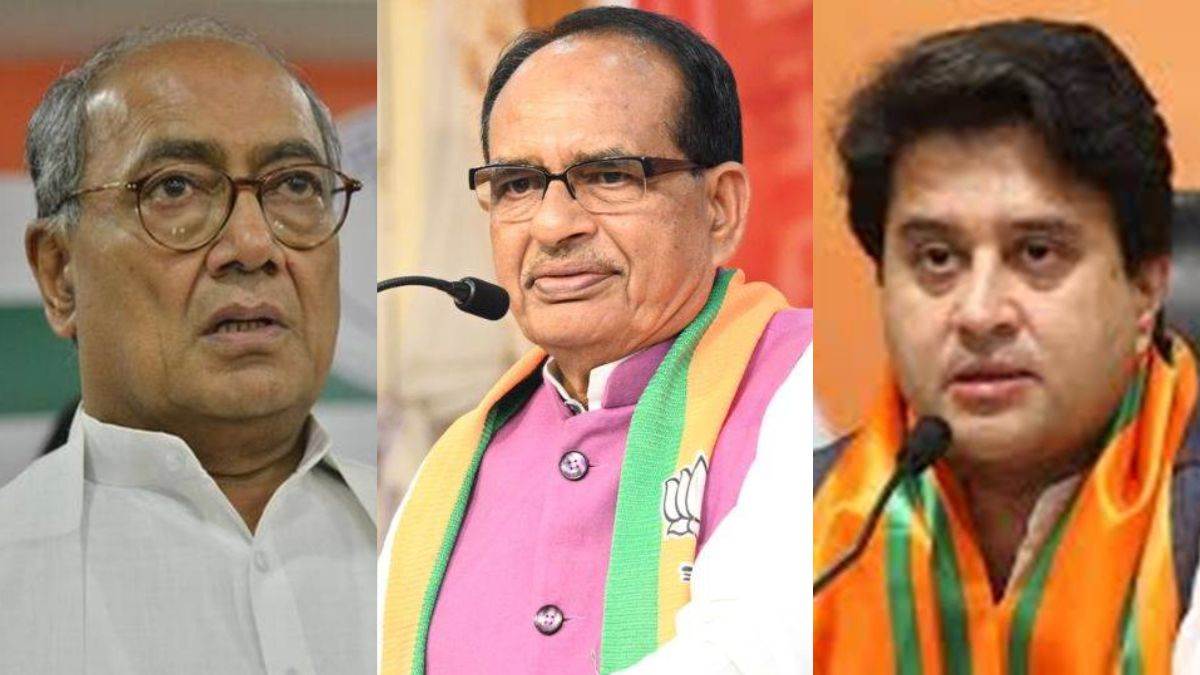 MP Lok Sabha Election Phase 3: दिग्विजय, शिवराज और ज्योतिरादित्य का राजनीतिक भविष्य होगा तय